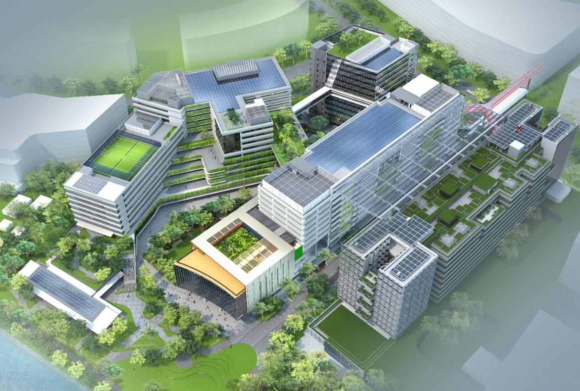 Urbana mixed-use intelligent community concept